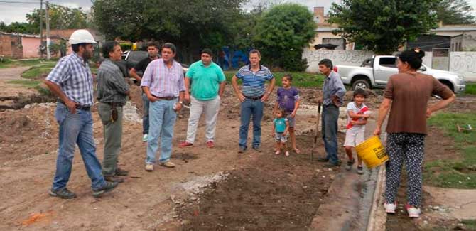 El Director de la DAU, Arq. Juan Luis Perez supervisó el avance y estado general de diversas obras