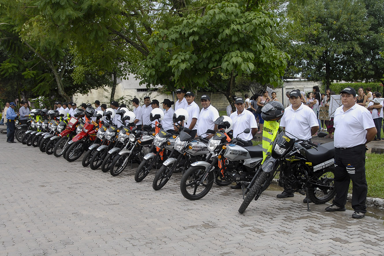 La Policia de Monteros suma 22 motos para la prevención y seguridad del municipio