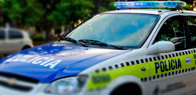 La Policía y fuerzas Nacionales desplegaron un operativo preventivo en la capital