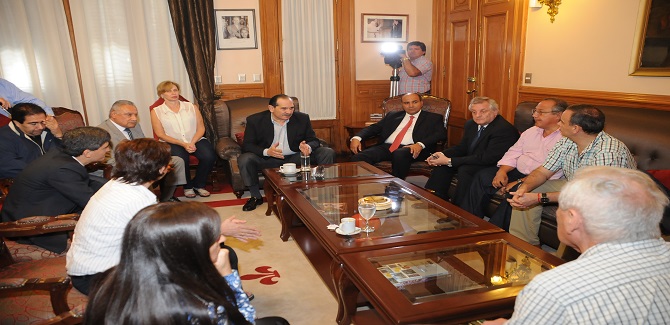 El Gobernador Alperovich reunió al comité de crisis por el temporal vivido en la provincia