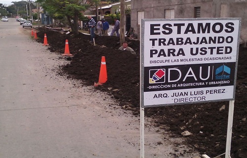 Obras de cloaca en San Miguel de Tucuman