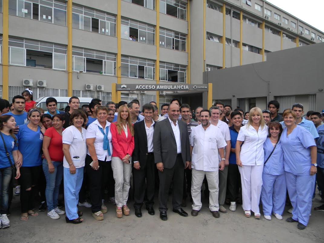 Trabajos de mejoras en el Hospital Avellaneda