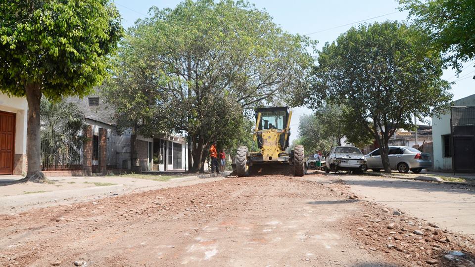 Ente de Infraestructura Comunitaria | Trabajos en el Barrio 20 de Junio