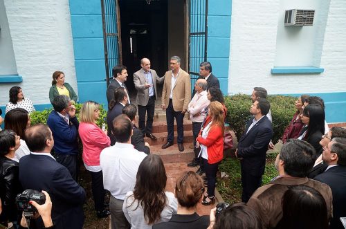 Ente de Infraestructura Comunitaria | Trabajos en el edificio de la Secretaria de Educacion