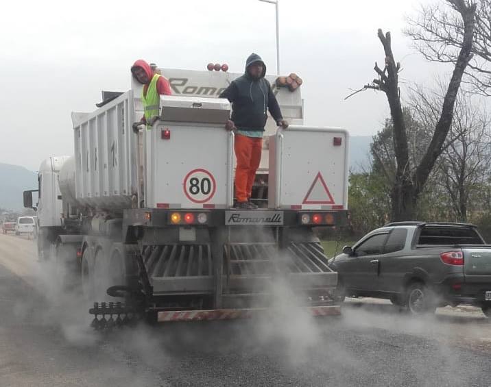 DPV | Tareas de Mantenimiento y repavimentacion en la Ruta N°321