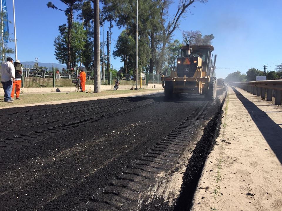 DPV | Trabajos de repavimentación en el municipio de Yerba Buena