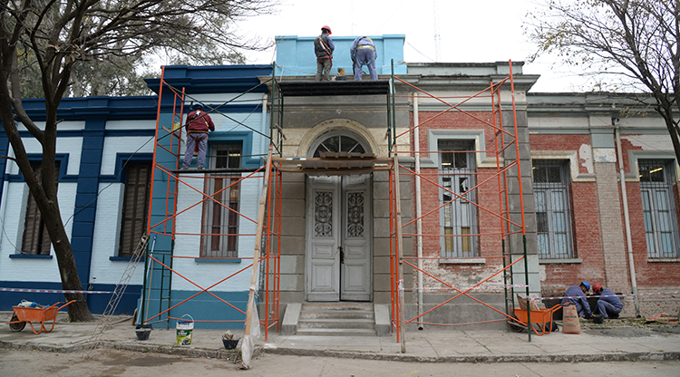 Ente de Infraestructura Comunitaria | Trabajos en la Secretaria de Educacion de la Provincia