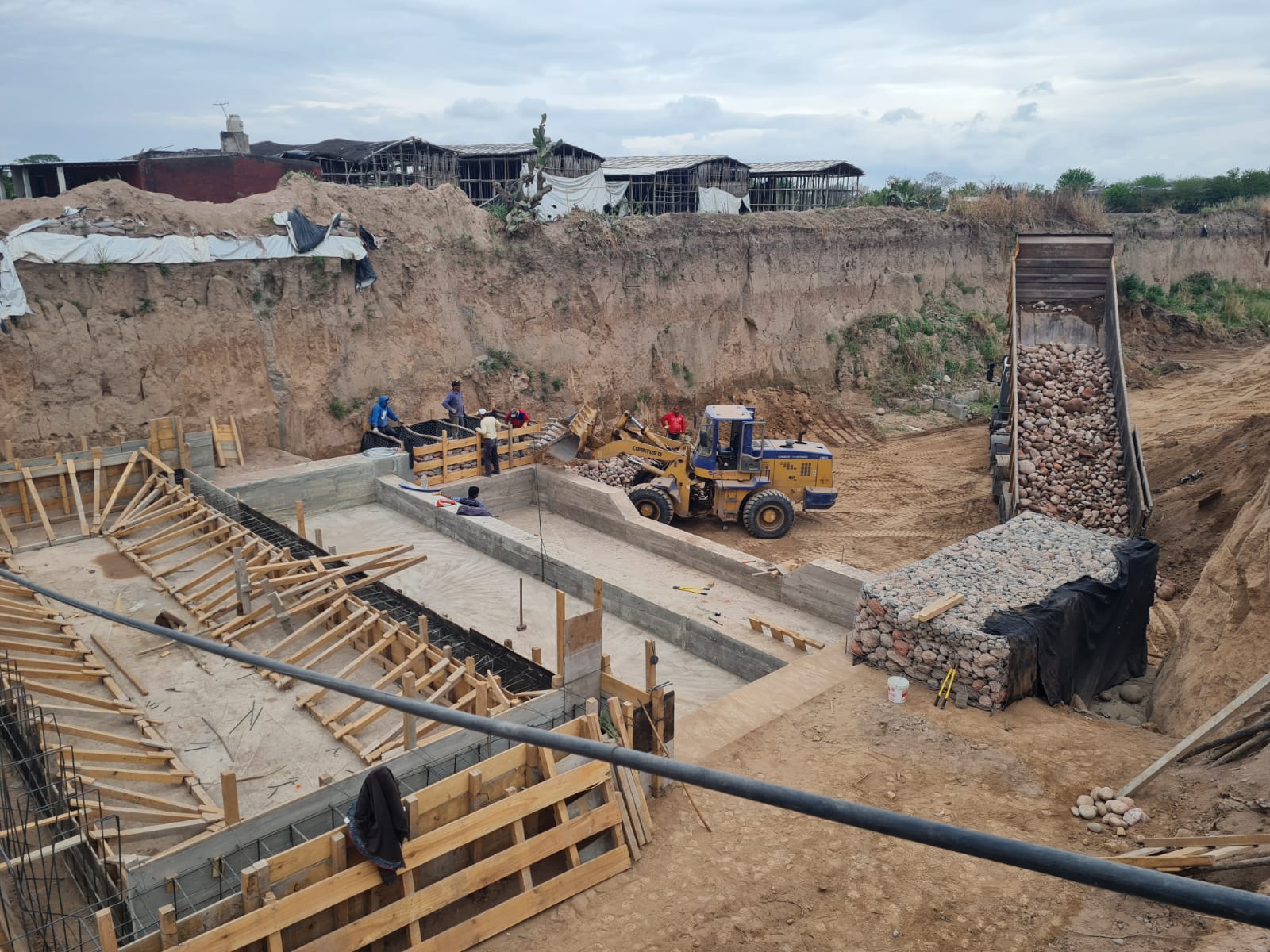 Infraestructura | Avanzan las obras para evitar erosiones en Alto El Puesto