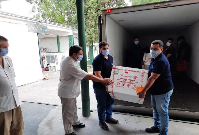Tucumán recibió 26.400 dosis del componente uno de Sputnik-V