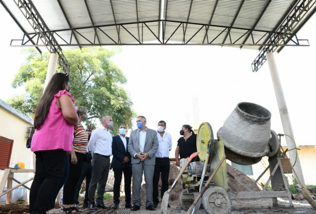 Alistan la Escuela Juan Luis Nougues para el inicio de ciclo lectivo