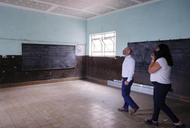 Renuevan la emblemática Escuela Juan Bautista Alberdi
